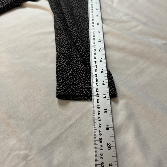 RVCA Fit & Flare Long Sleeve Mini Dress Gray/Black X-Small Stretchy Lightweight - Picture 11 of 14